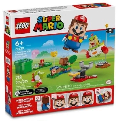Pustolovščina z interaktivno LEGO Super Mario figuro