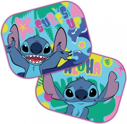 Senčniki za avto z motivom STITCH (set 2 kos)