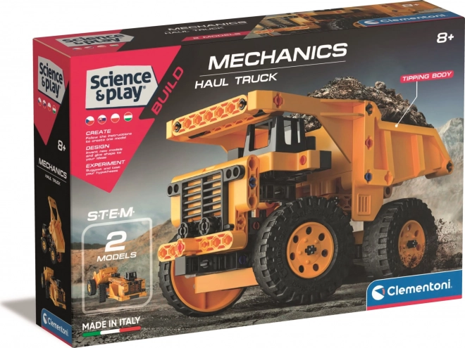 Clementoni Science & Play mehanski laboratorij – rudarska vozila 2v1