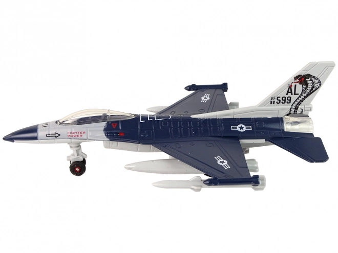 Funkcionalni model letala z osvetlitvijo in zvoki 1:72