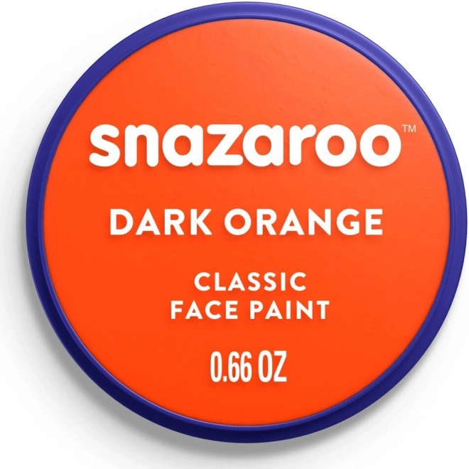 Snazaroo barva za obraz temno oranžna 18ml