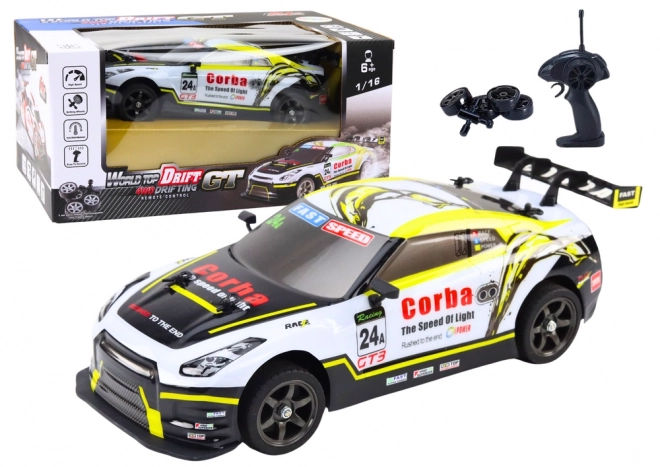 RC avto za drifting 1:16 z zamenljivimi kolesi