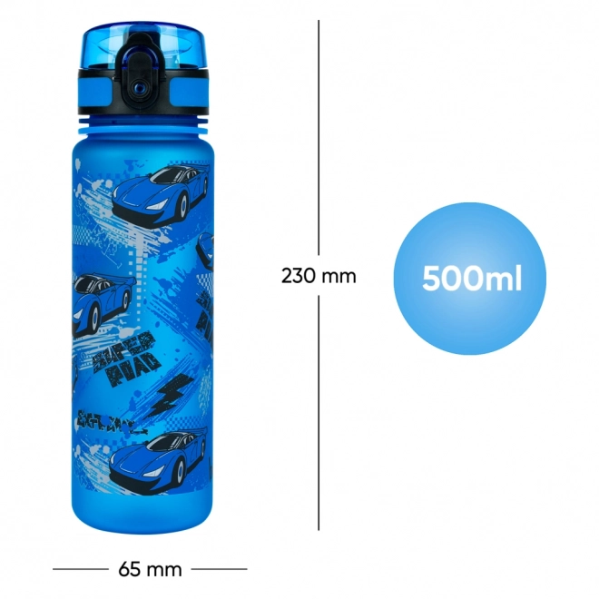 BAAGL Tritanova steklenica za pitje Avtomobili, 500 ml
