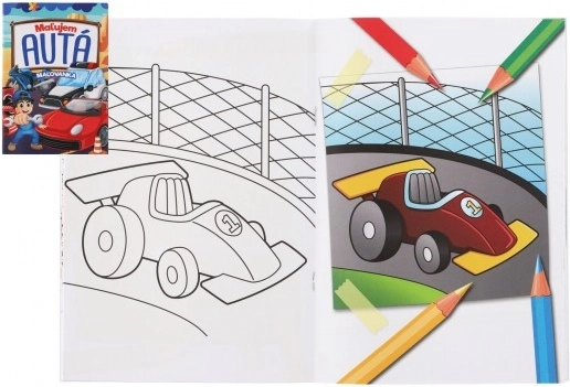 Pobarvanke Rišem avtomobile