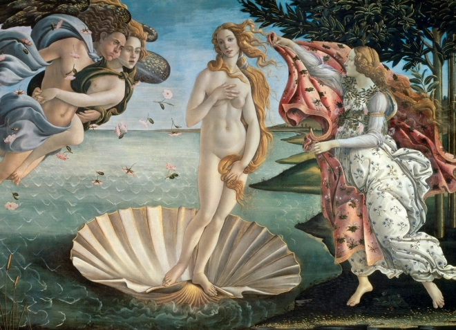 Sestavljanka Rojstvo Venere 1000 koščkov