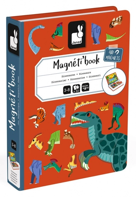 JANOD Magnetibook Dinozavri