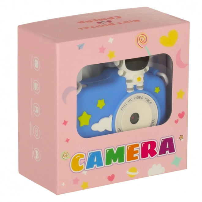 Digitalni fotoaparat za otroke moder