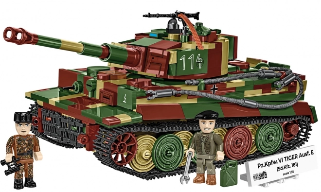 Model tank Tiger I z 870 kosov