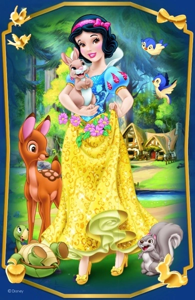 Minipuzzle Čudovite princese/Disney Princess 54 kosov