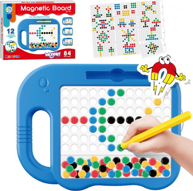 Magnetna tabla za otroke Montessori MagPad Slonček