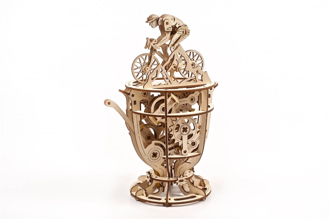 Ugears 3D lesene mehanske sestavljanke Samohodni kolesar