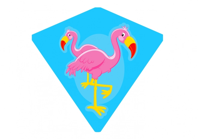 Leteči zmaj flamingo 68 x 73 cm - češka embalaža