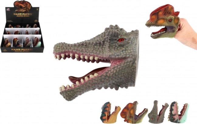 Gumijasti dinozavrski lutkovni naprstnik - 1 kos