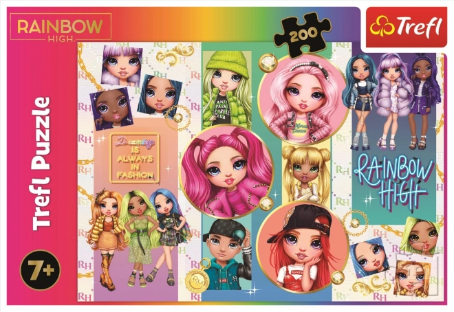 Sestavljanka 200 delov Rainbow High Prijateljstvo