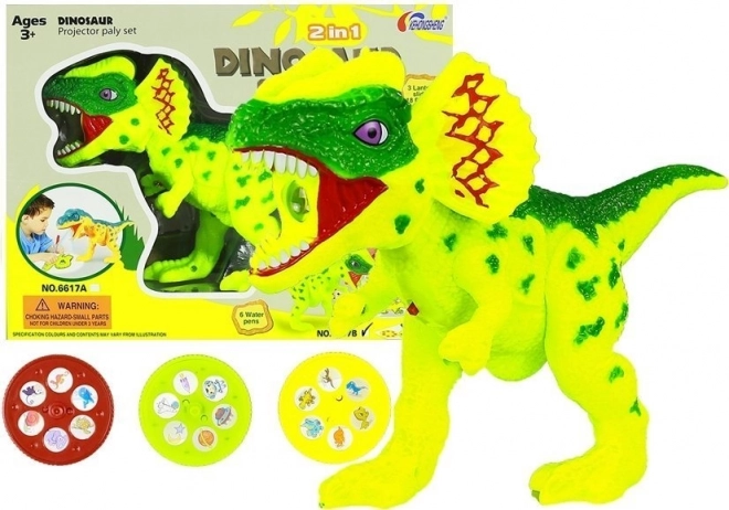Projektor Dinozaver s Flomastri 2v1