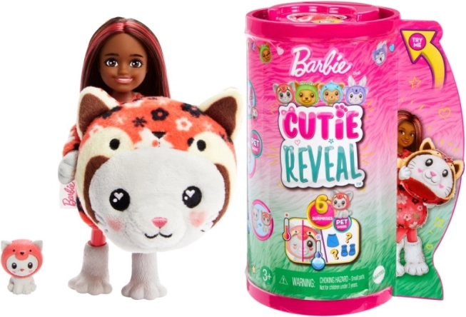 Punčka Barbie Cutie Reveal Chelsea Mucek - Panda