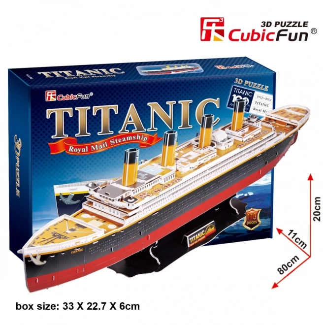 3D sestavljanka Titanic