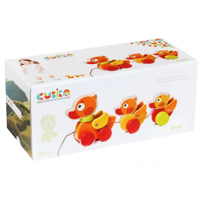 CUBIKA 13722 Lesene račke na vrvici