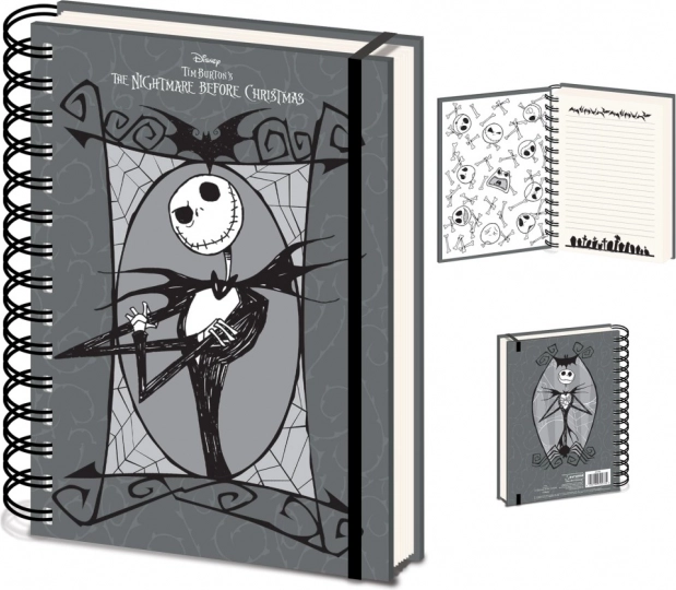 Zvezkasta beležka Nightmare Before Christmas