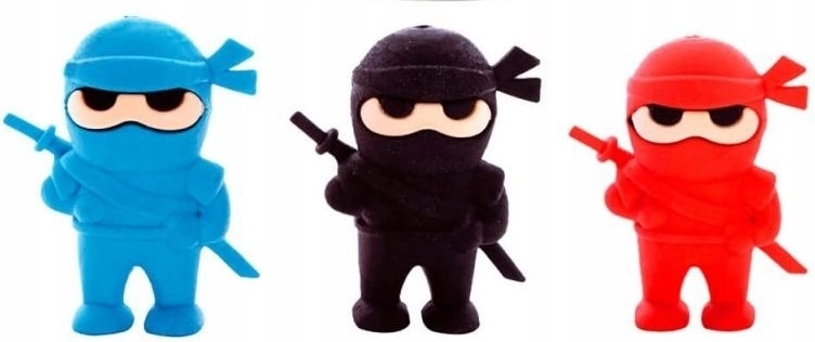 Radirka Astra Ninja, 1 kos (mešanica barv)