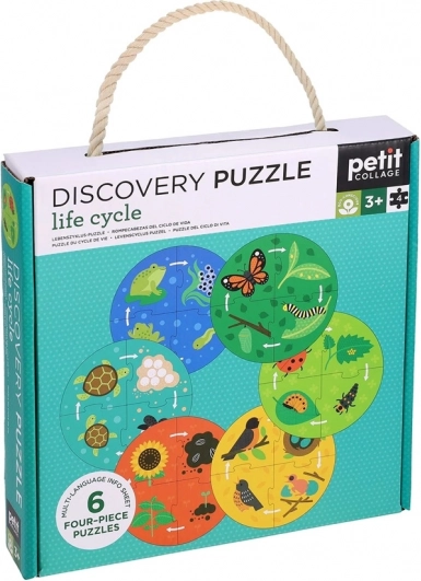 Petit Collage Puzzle Odkritelj Cikla Življenja