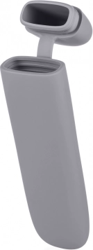 Silikonski etui za jedilni pribor, Dove Grey