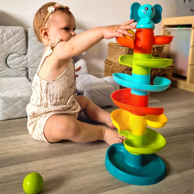 Spiralna steza za krogle za malčke