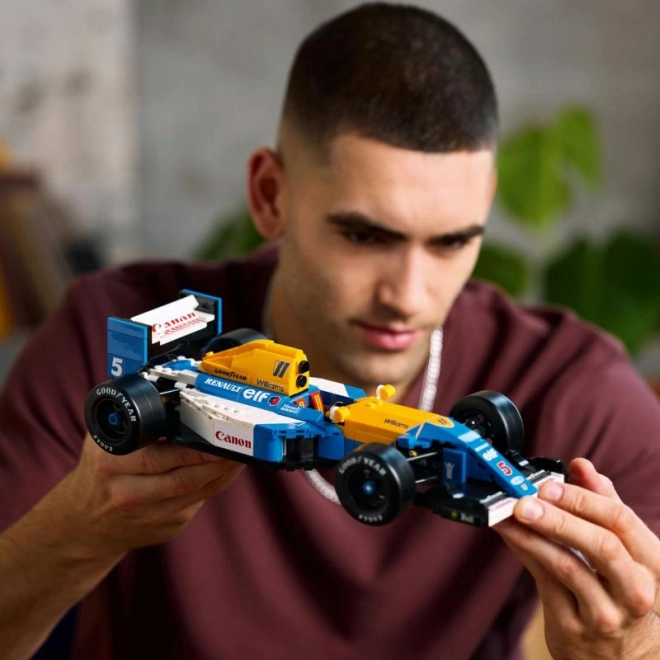 LEGO Ikone 10353 Williams Racing FW14B z Nigelom Mansellom