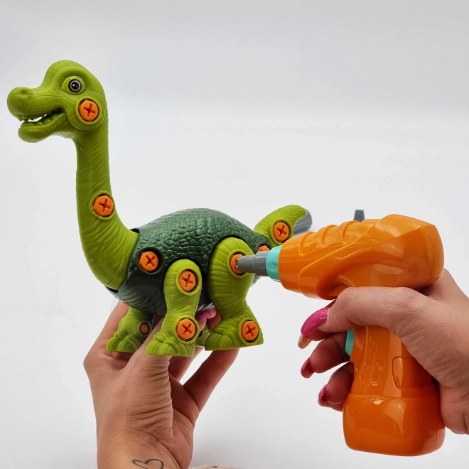 Dinozaver za Sestavljanje WOOPIE z Vrtalnikom
