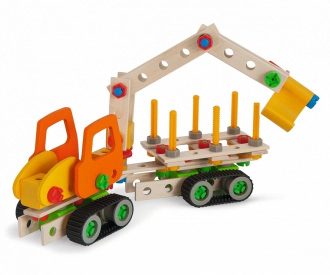 Gradbeni komplet Constructor 4 Bager - 170 delov