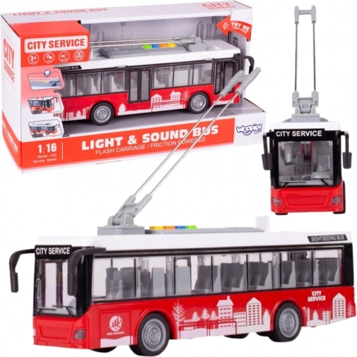 Woopie interaktivni trolejbus 1:16