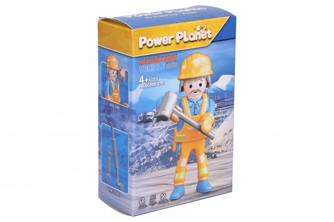 Figura delavec gradbeni komplet 7 cm