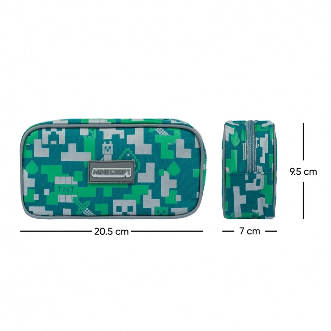 MINECRAFT peresnica Srebrni Creeper