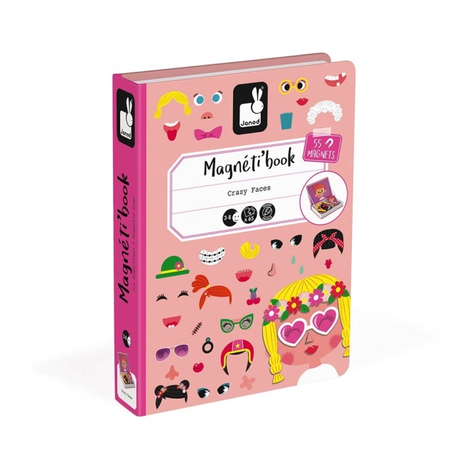 Magnetibook Zabavni obrazi za dekleta