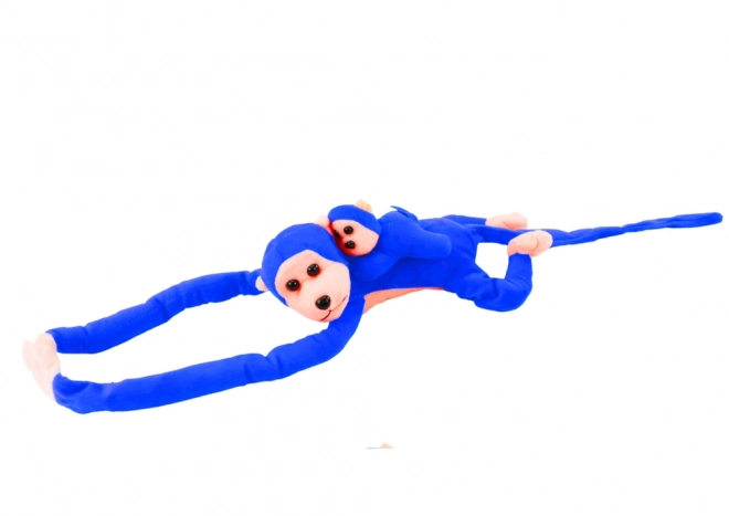 Plišasti maskota Baby Monkey Modra 70 cm