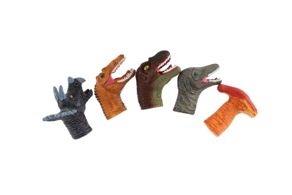 Gumijasti prstni dinozavri 5 kosov 6cm na kartici 16,5x20cm
