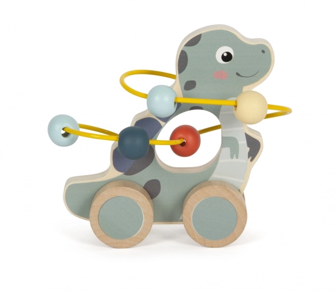 Majhna noga Igrača na kolesa z labirintom kroglic Dino