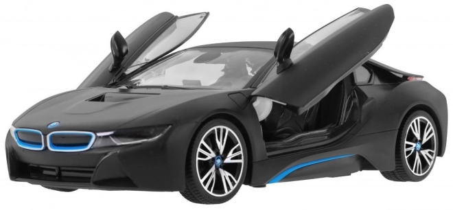 BMW i8 črne RASTAR 1:14 avto na daljinsko upravljanje + 2,4 GHz daljinsko upravljanje