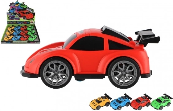 Plastični dirkalni avtomobilček na vztrajnik za driftanje