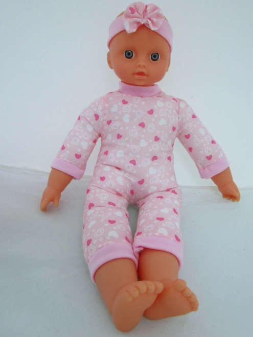Dojenček z mehkim telesom Bambolina Amore 33 cm