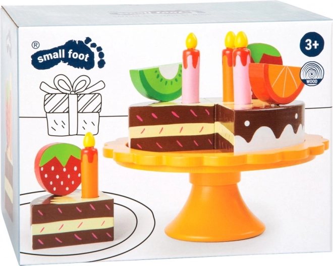 Small Foot Leseni rojstnodnevni sadni torta