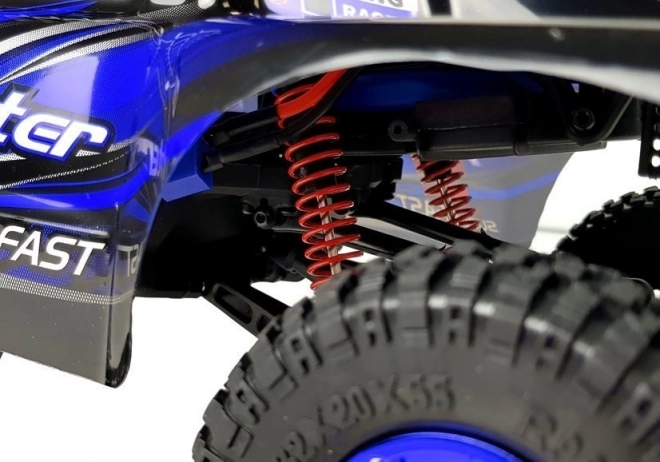 Daljinsko vodeni avto FY-01 4x4 Pick Up 1:12 R/C 40 km/h modra