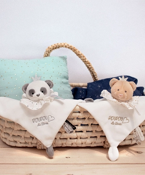 Darilni set - plišasta igračka panda