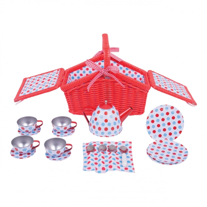 Bigjigs Toys Pikni61ka 0dajni komplet z pikni1 61katlo
