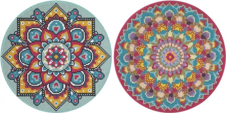 Bleščeča turkizna mandala