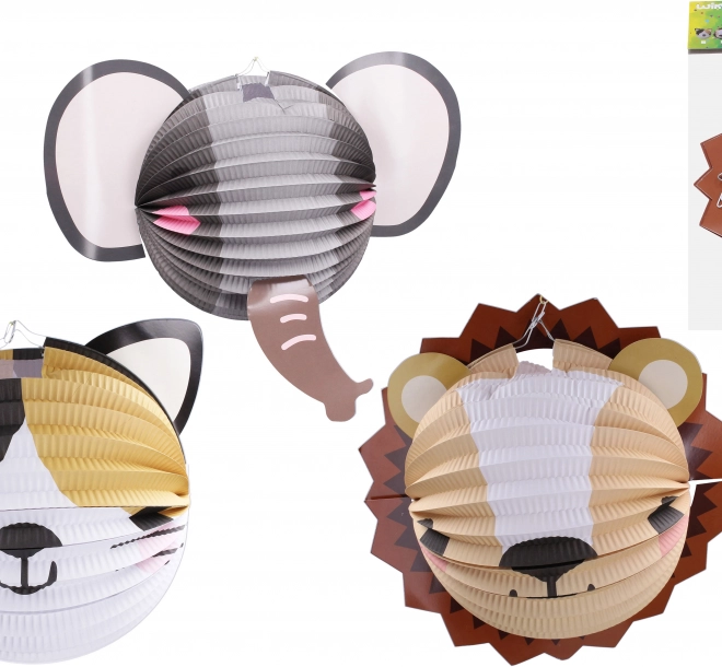 Lampion Žogica Živalice 25 cm
