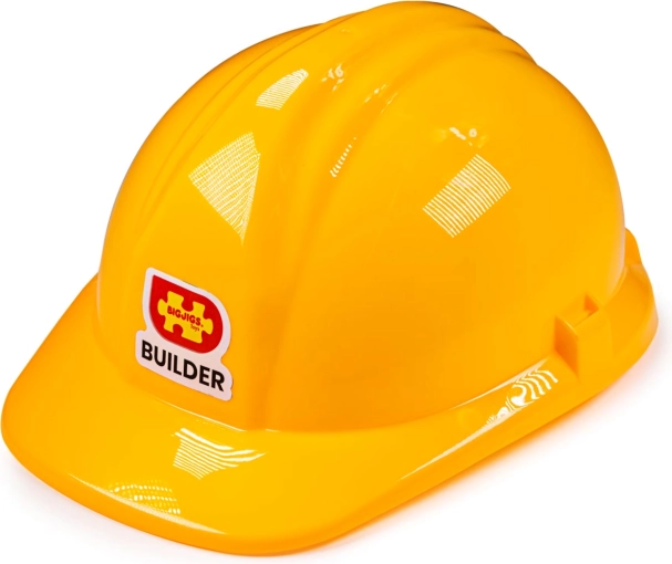 Gradbena čelada BIGJIGS TOYS za otroke