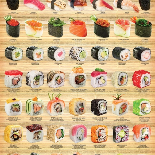 EUROGRAPHICS Puzzle Sushi 1000 kosov