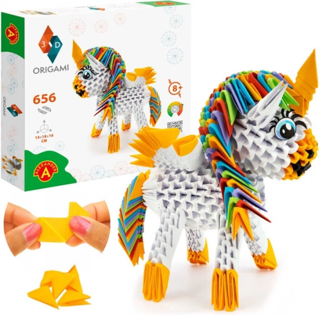 ALEXANDER 3D origami – samorog, 656 delov