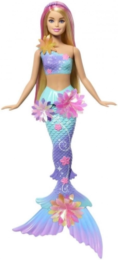 Barbie čarobna cvetlična morska vila blondinka
